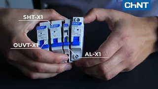 Видео Автоматический выключатель CHINT NXB-63S 3п С 63А 4,5кА