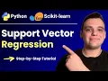 Support Vector Regression SVR for Beginners - Theory Python Tutorial
