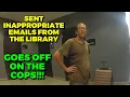 Creepy Guy gets Trespassed from the Library - Clearwater Florida