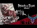 Download Lagu Attack on Titan - Guren no Yumiya (feat. Rena) 【Intense Symphonic Metal Cover】