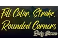 SVG js Lesson 03 - Fill Color Stroke Rounded Corners