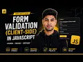 JavaScript Form Validation Registration Form Validation JavaScript Tutorial