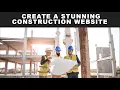 Create a Stunning Construction Site Using HBS Tailwind CSS Node JS and Express JS