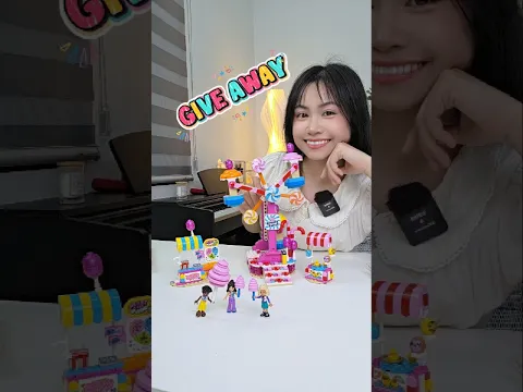 Thử thách 12h xây công viên LEGO kẹo ngọt ⏰ #diy #LEGOFriends #Heartlake #Mykingdom