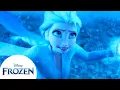 Elsa domina los espiritus viento fuego y agua Frozen
