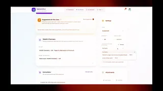 Getting Started How to Create Smart Assignments on MentorMind Teacher Dashboard Demo