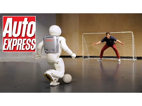 Download MP3 Honda's Asimo: the penalty-taking, bar-tending robot