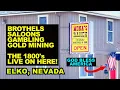 NEVADA Brothels Saloons Gambling Gold Mining - The 1800 s Live On Here
