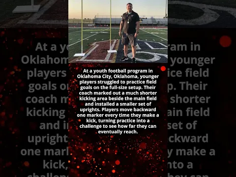 This Football Field Has A Tiny Kick Zone 🎯