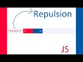 Magnetic Replusion Force Using JavaScript Magnet In JavaScript Magnetism javascript projects