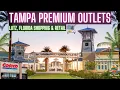 Tampa Premium Outlets Tour in Lutz Florida Wesley Chapel Shopping