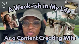 A Week - Ish in my life Wife Mom Millennial Content Creator with a job