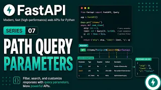 FastAPI Tutorial for Beginners Path Parameters vs Query Parameters Explained