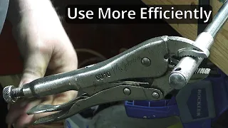 How To Use Vice Grips More Efficiently Vise grip usage simplified