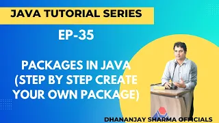 EP-35 Java Tutorial Packages in Java Step By Step Create Your Own Package