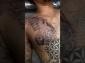 MEXICAN EAGLE TATTOO CHEST IN PROGRESS