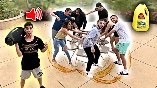 First To Sit Wins $10,000 - EXTREME Musical Chairs Challenge