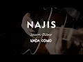 NAJIS // JASUN BIBER // KARAOKE GITAR AKUSTIK NADA COWO ( MALE )