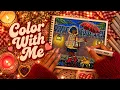 Relax Color With Me A Cozy Rainy Day Coloring Page COPIC Markers Relaxing Music ASMR