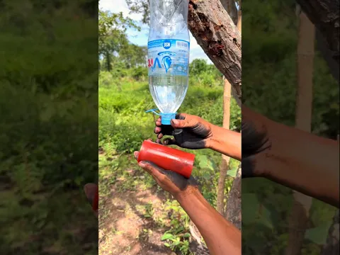 Survival Skills Mom Shows How to Make Soap and Water in forest #campping #outdoors #useful
