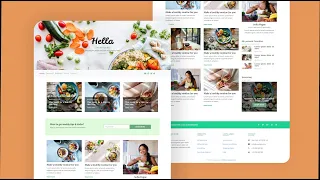 Create Responsive Website Using CSS Responsive Blog Website Design