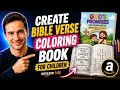 How to create a Bible verse coloring book for children