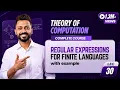 Lec-30 Regular Expressions for Finite Languages Example 1 TOC