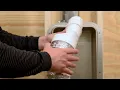 Round to Oval Duct Adapter - Installation Dundas Jafine