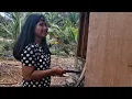 Lagu Alhamdulillah hari ini kita sudah mulai pasang dinding rumah abang 