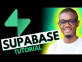 Learn Supabase in 22 Minutes Supabase Beginners Tutorial