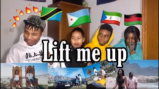 nyashinski lift me up reaction video