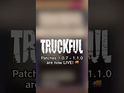 9 Updates in Just 2 Weeks! New "Explore the Valley" Mode Added! 🚚 | Truckful #shorts