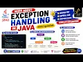 More About Exception Handling in Java Nested try Super Sub Exception Classes Explained