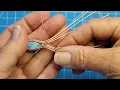 2-Wire Bail Weave Tutorial
