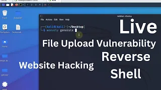 Get Reverse Shell using File Upload Vulnerability Remote Code Execution File Upload Vulnerability