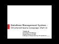 L33 DBMS SQL part-3