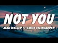 Lagu Not You - Alan Walker ft. Emma Steinbakken | Cover (Lyrics Video)