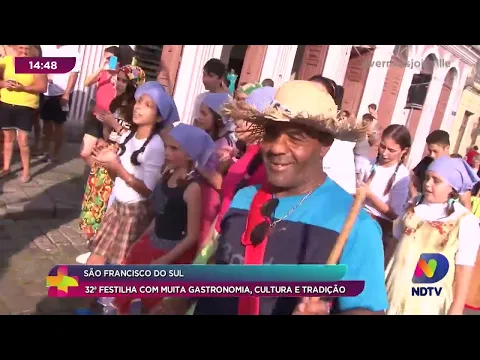 São Francisco do Sul: 32ª Festilha começa hoje muita gastronomia, cultura e tradição