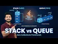 Stack Queue in Java Collections offer vs add peek vs element pop vs poll