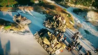 نشيد هذه جموعك يا شام قد انبرت 