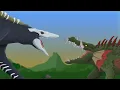 Skull Crawler vs Lizzie EPIC BATTLE MonterVerse vs Rampage