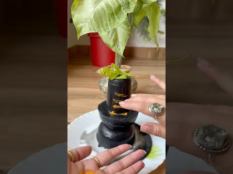 Barf π§ ke Shivling βοΈππ»#art #short #shorts #trendingshorts #shorts #diy #diy