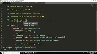 How To Write a Malware With Python - Backdoor Reading Files