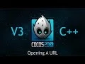 Cocos2d-x Tutorial - Opening a URL