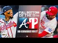 FULL 9th INNING Braves get into trouble while trying to sweep Phillies ON THE ROAD MLB Highlights