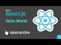 01 1 Hello World - React Interactive Tutorial Exercises