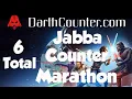 Jabba Counter Marathon - 6 5v5 SWGOH GAC Counters using Jabba JMK LV Reva SLKR