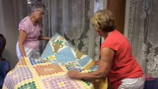 Vintage Quilt Turn Down