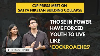 CJP Sarurav das Pressmeet: Seven demands after Satya Niketan collapse