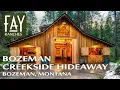 Montana Property For Sale Bozeman Creekside Hideaway Bozeman MT